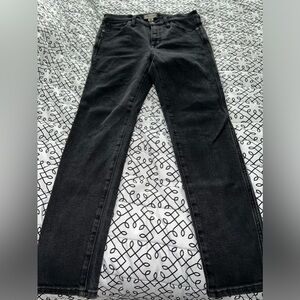 Madewell 10” High Rise Black Skinny Jeans Sz 31